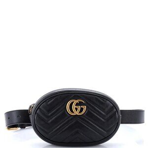 Gucci GG Marmont Belt Bag Matelasse Leather reb-470-091725